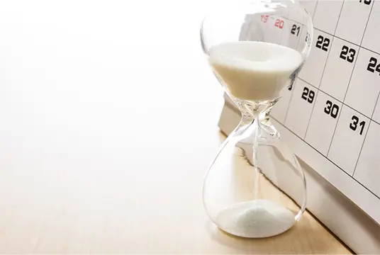 Timglas och kalender