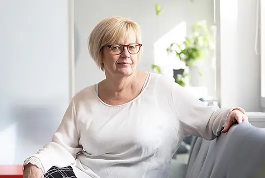 Anna-Lena Leksell, försäkringsansvarig. Foto Mattias Lindbäck