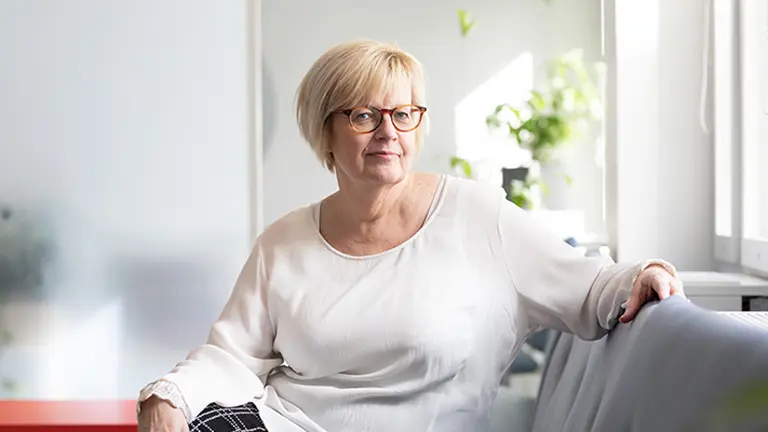 Anna-Lena Leksell, försäkringsansvarig. Foto Mattias Lindbäck